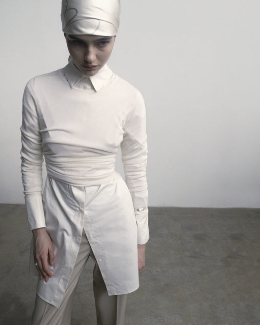 Noora elongated shirt