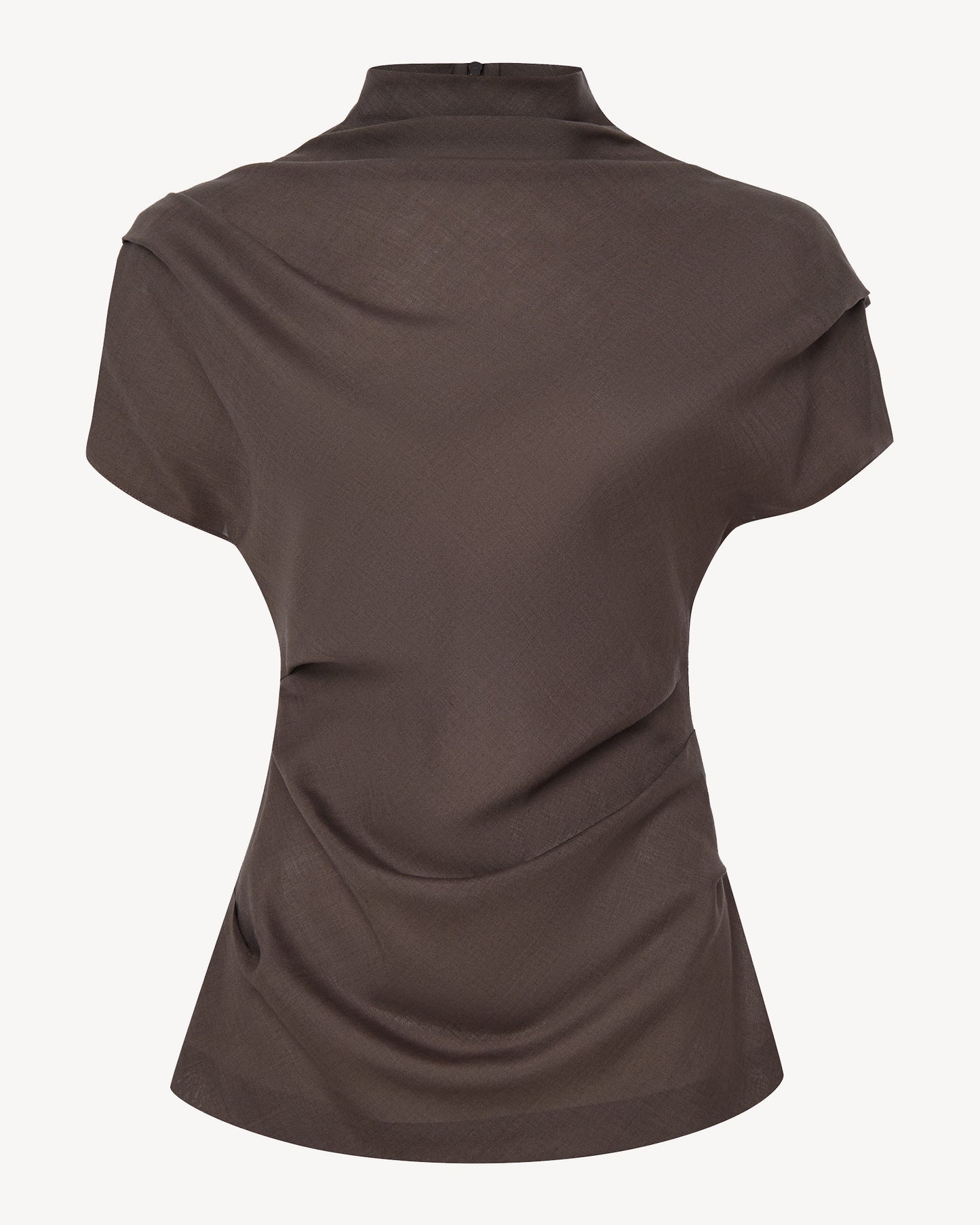 Amy draped wool top