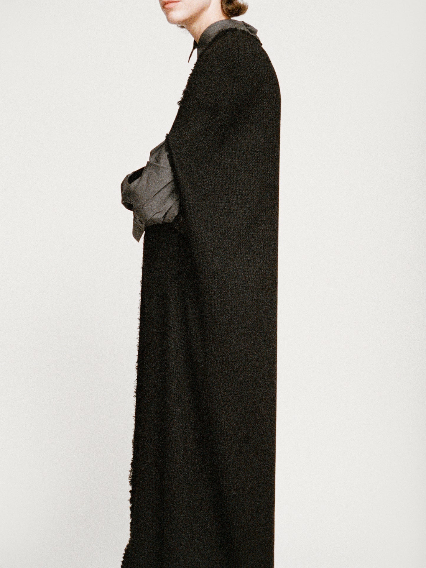 Kim tweed cape