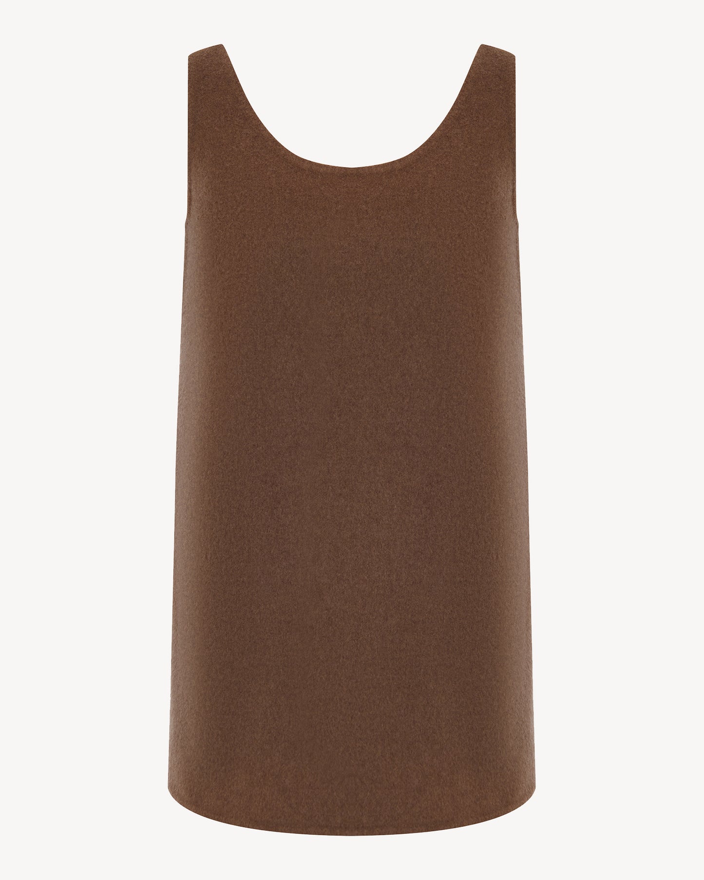 Azra wide straps cashmere top