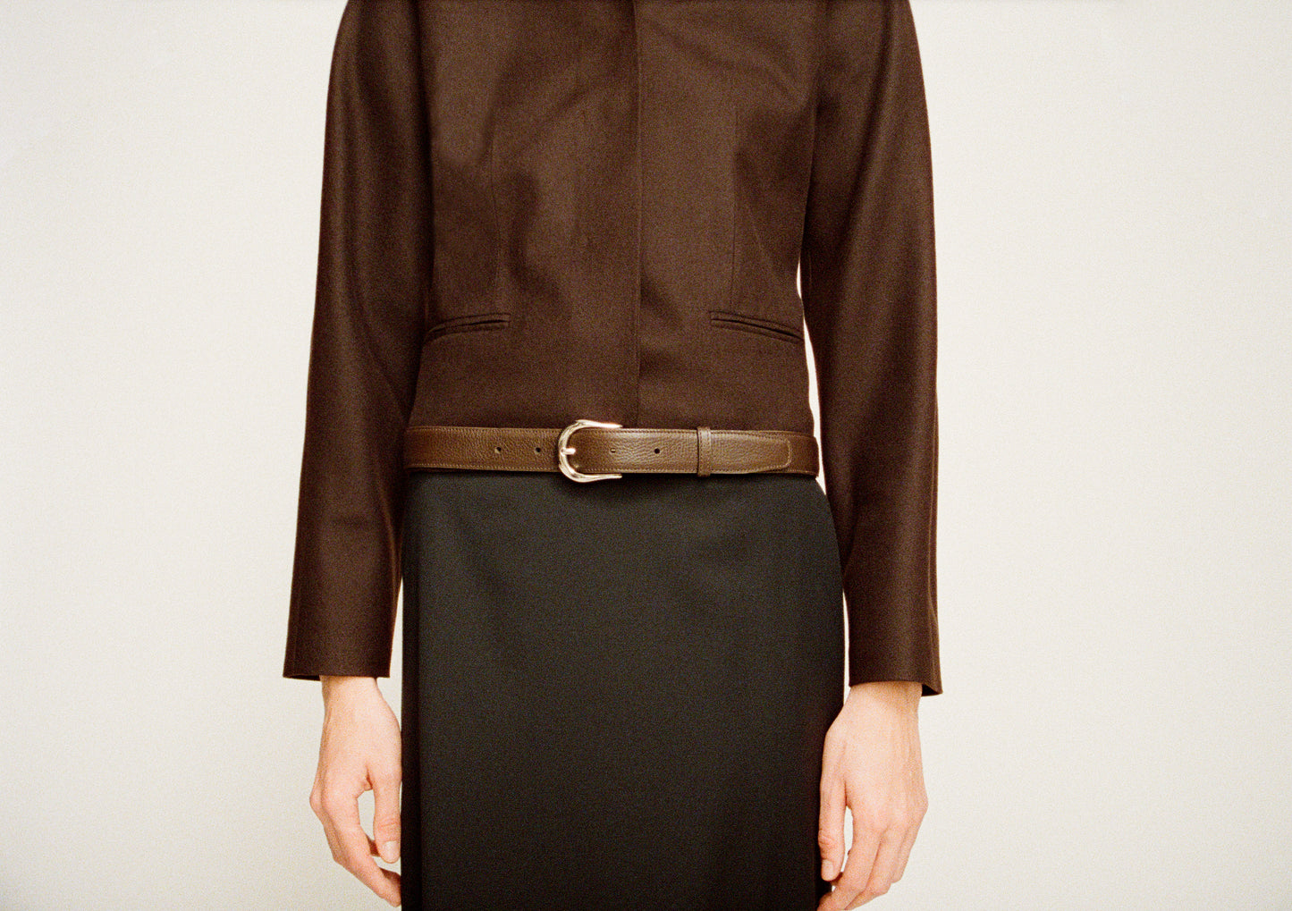 Mona leather belt