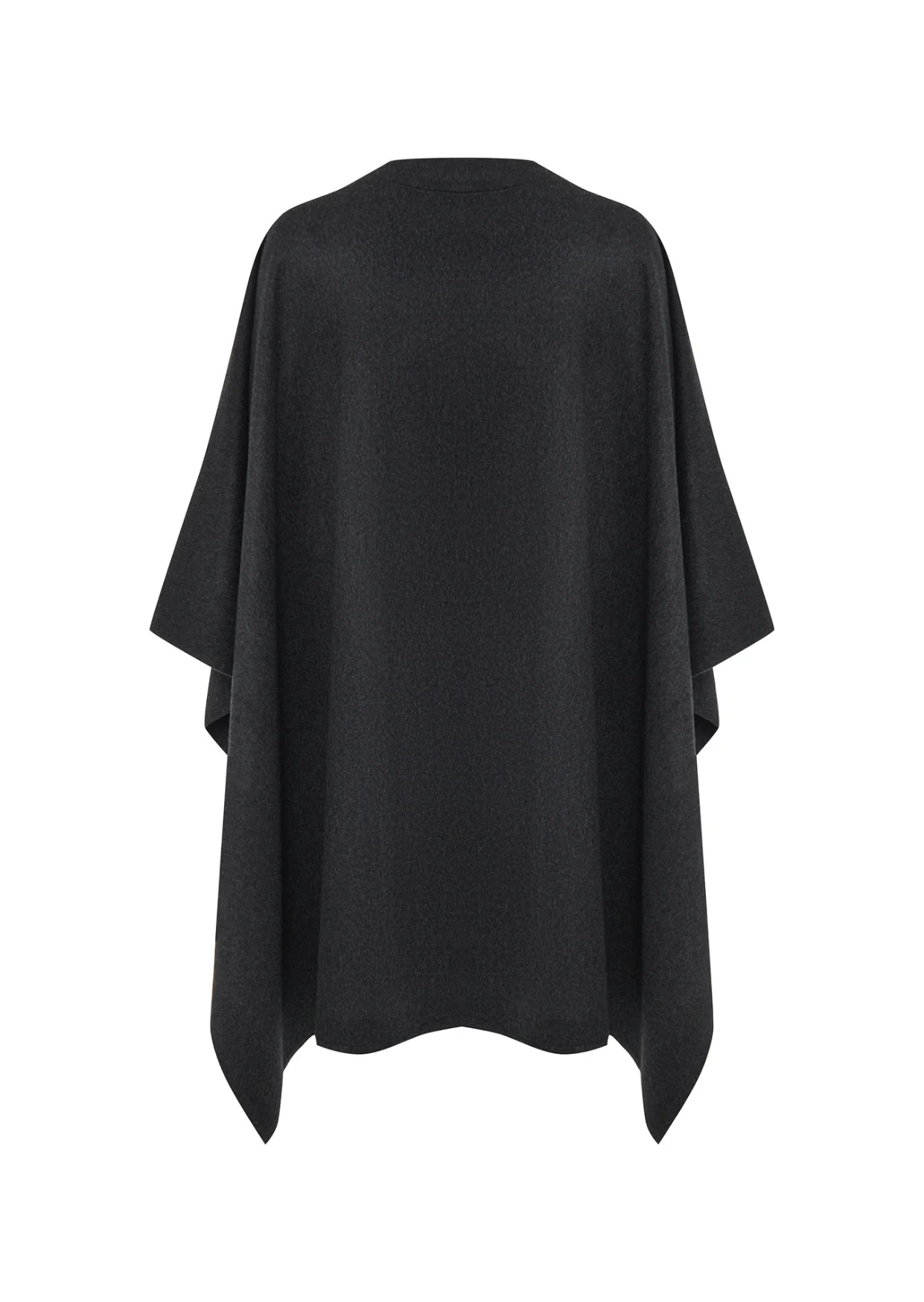 Grace cashmere and wool poncho