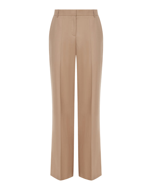 Britney low-rise wool trousers