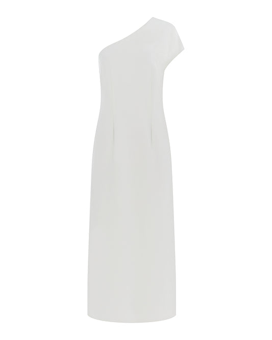 Noa one-shoulder fitted dress