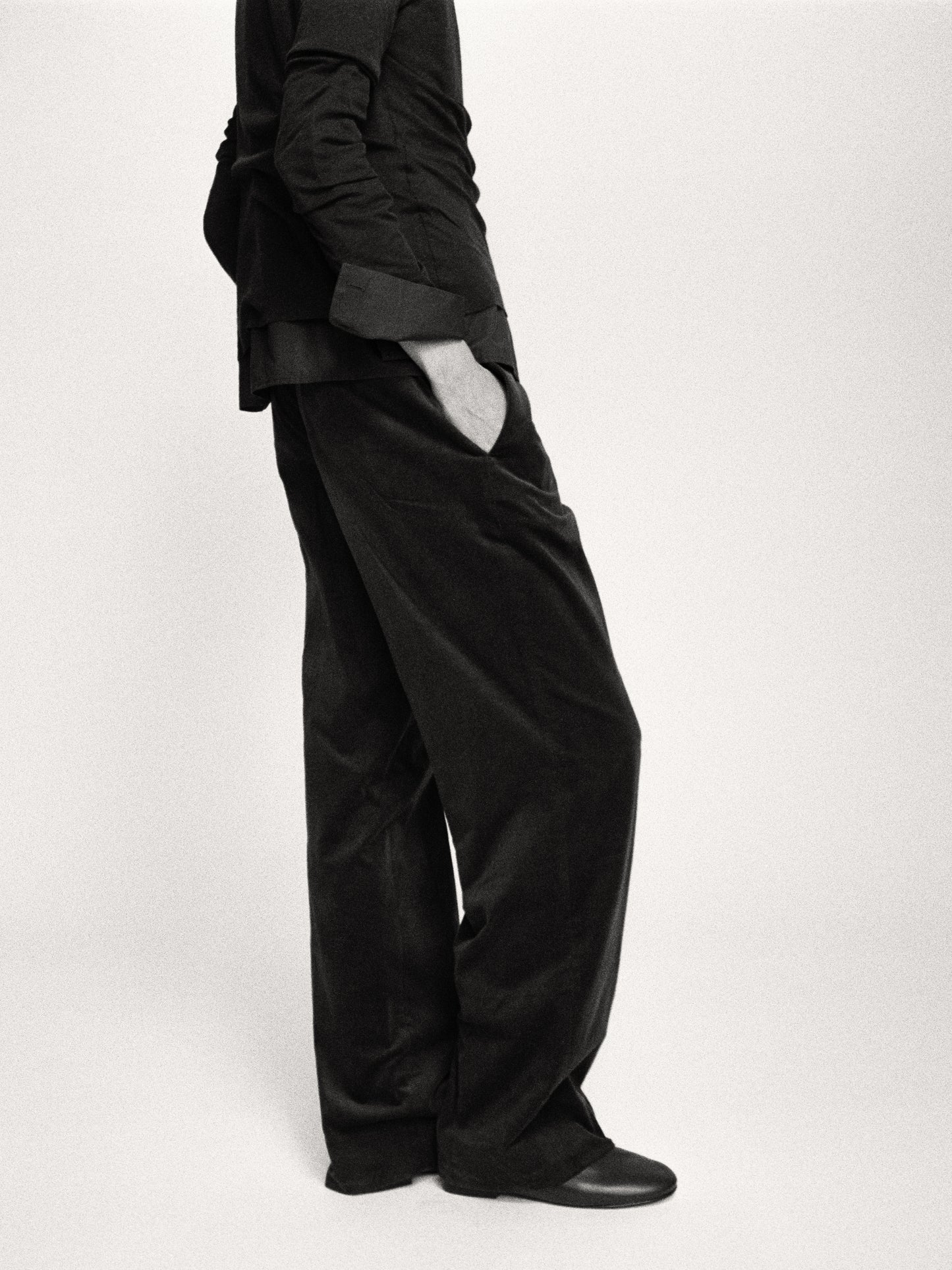 Britney velvet trousers