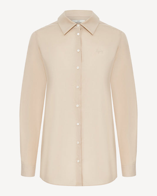 Melanie straight fit cotton shirt