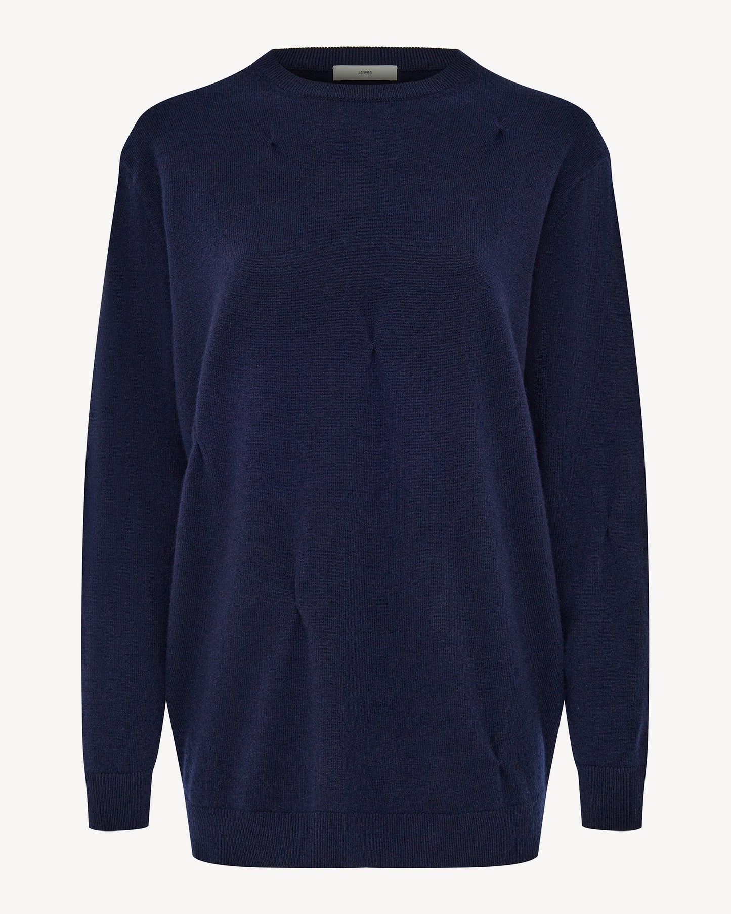 Tamuna cashmere sweater with tucks