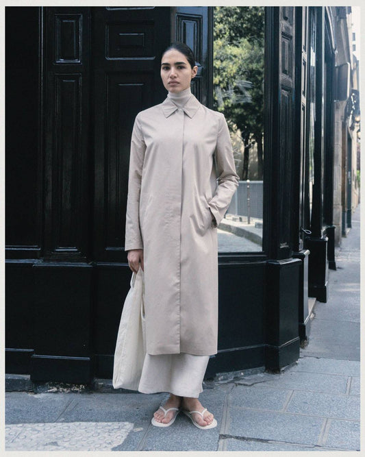 Avery midi car coat