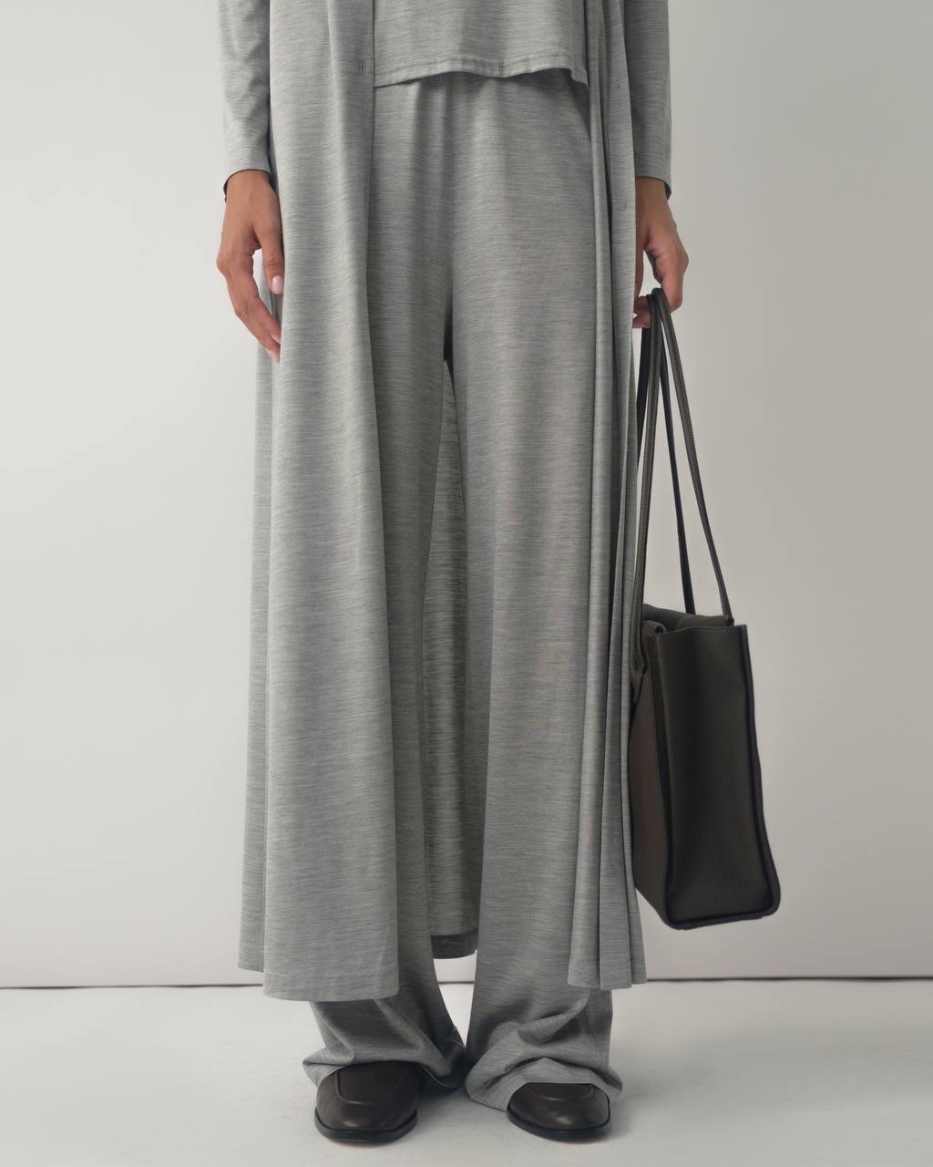 Deni maxi cardigan dress