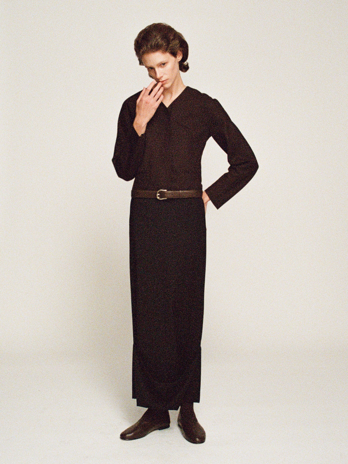 Mia cashmere crop blazer