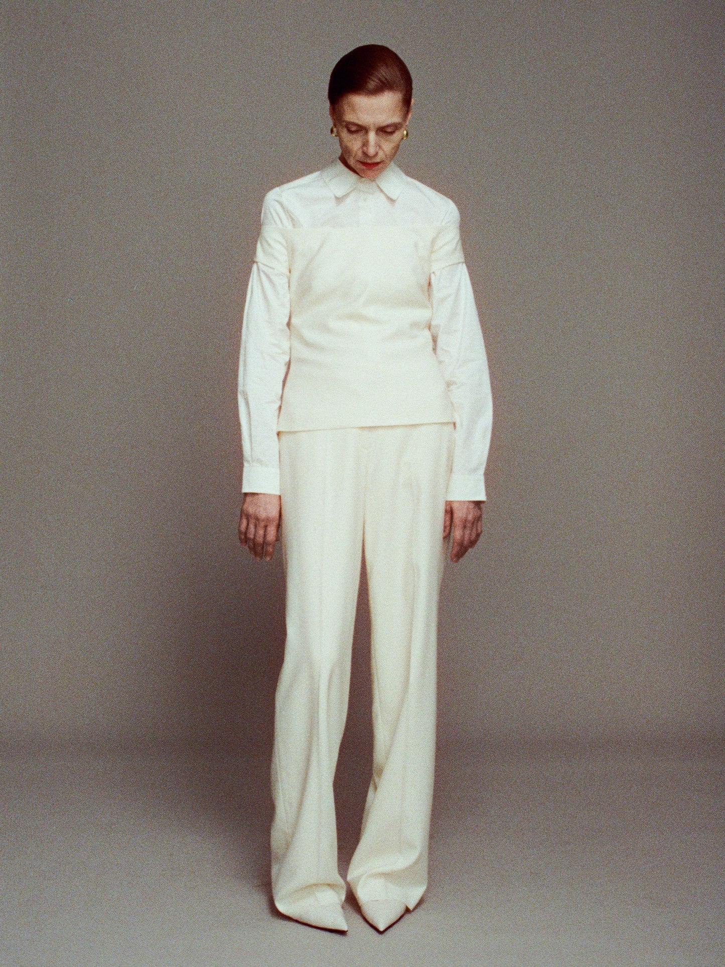 Joshua straight wool trousers