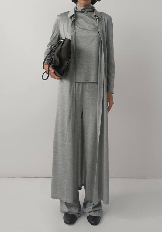 Deni maxi cardigan dress