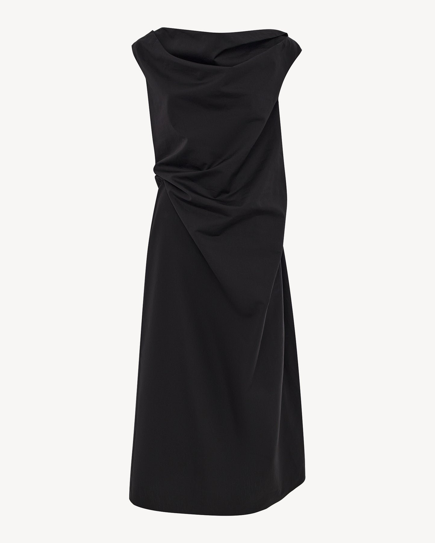 Natalie draped maxi dress