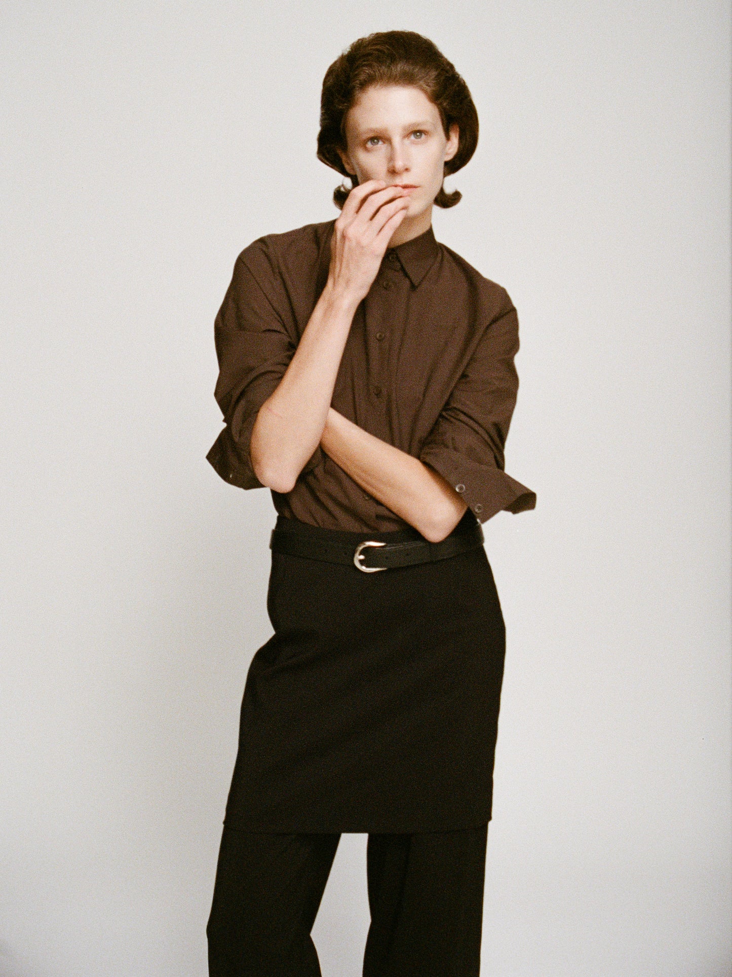 Nancy fitted cotton shirt