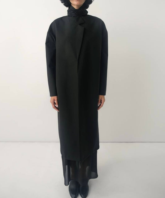 Linda straight midi coat