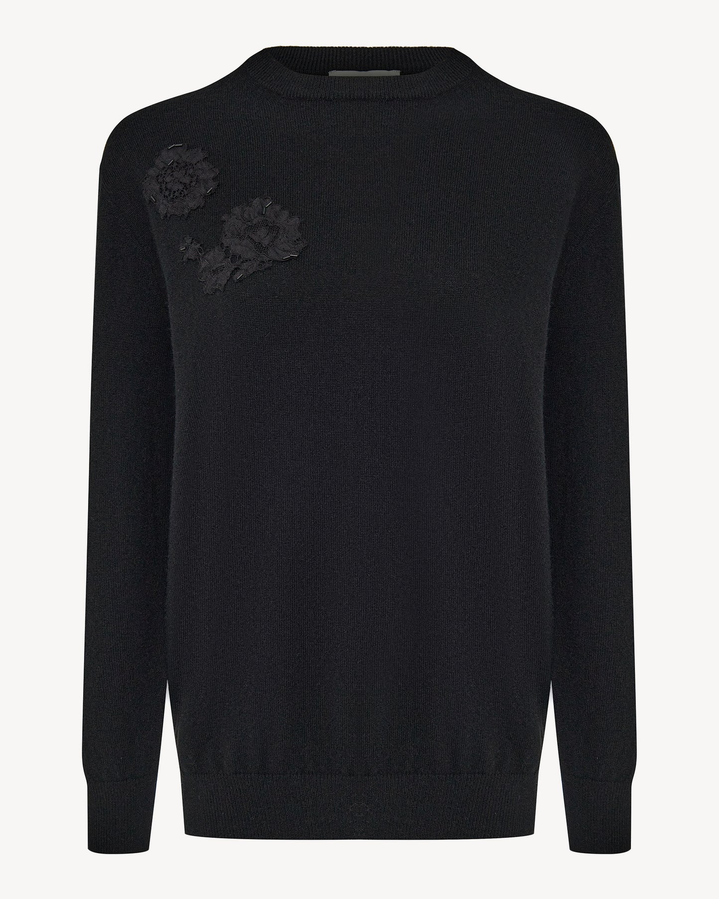 Tamuna cashmere sweater with embroidery