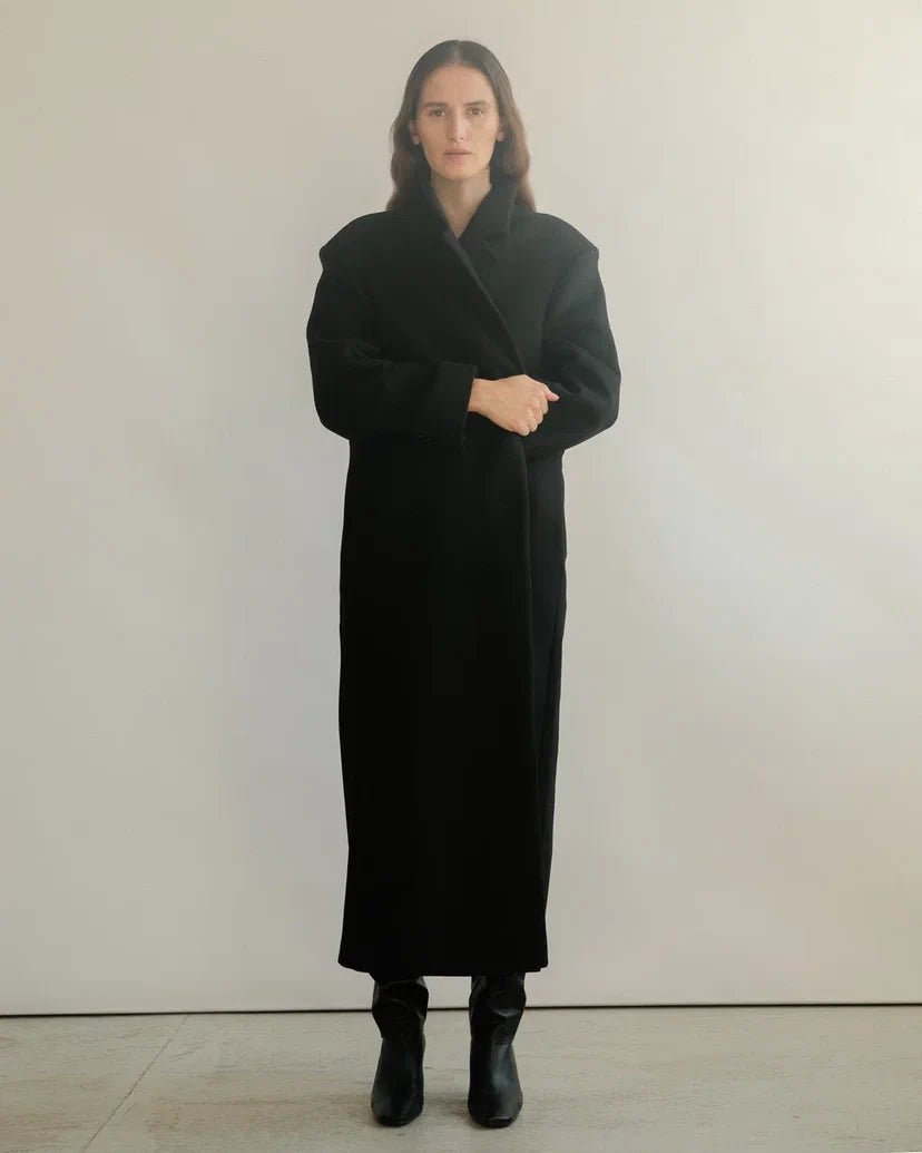 Page premium wool and cashmere coat