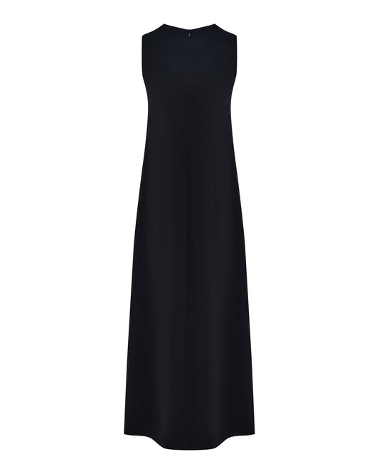 Tessa A-silhouette maxi dress